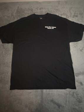 White River Saloon Mason WI Not Just a Jar Graphic T-Shirt Black XL